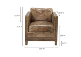 PK-1030-03 Darlington Club Chair Light Brown
