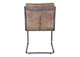 PK-1043-03 Ansel Dining Chair Grazed Brown Leather - Set Of Two