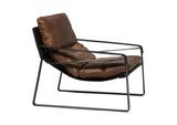 PK-1044-14 Connor Club Chair Open Road Brown Leather