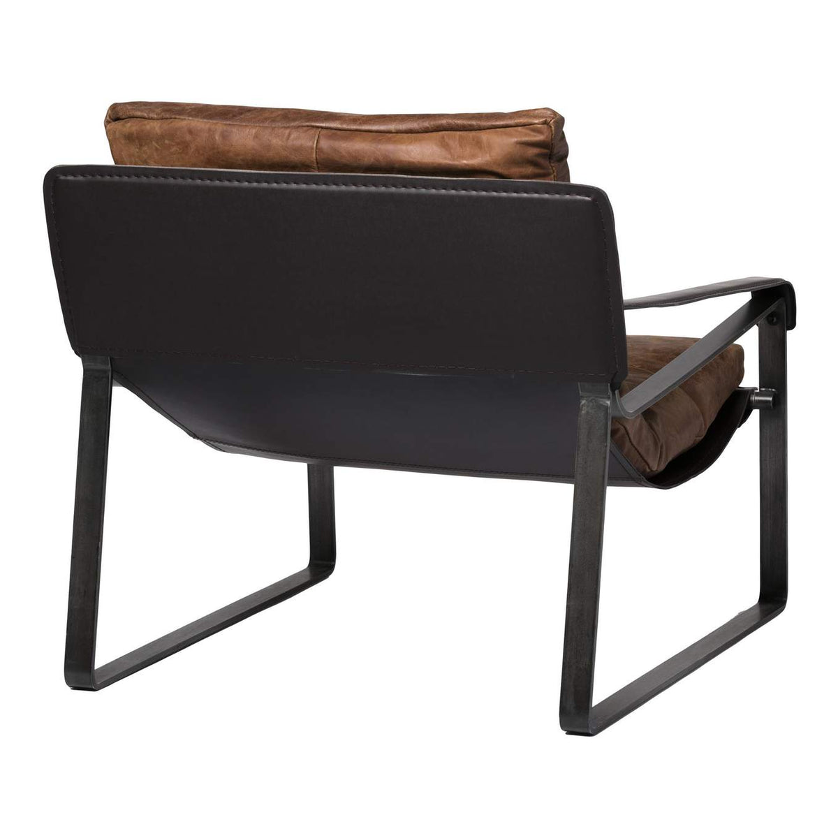 PK-1044-14 Connor Club Chair Open Road Brown Leather