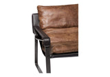 PK-1044-14 Connor Club Chair Open Road Brown Leather