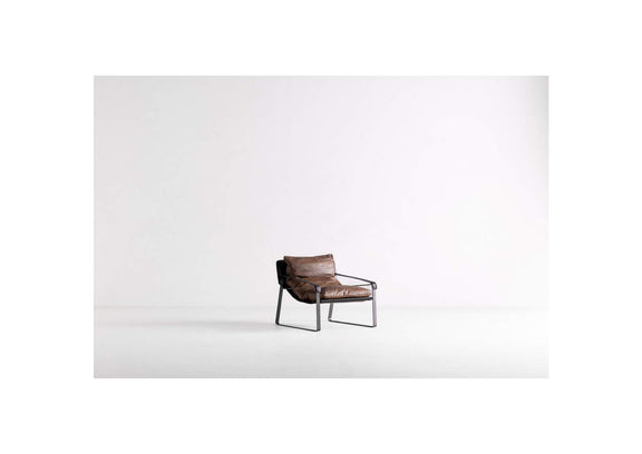 PK-1044-14 Connor Club Chair Open Road Brown Leather