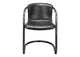 PK-1059-02 Freeman Dining Chair Onyx Black Leather - Set Of Two