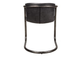 PK-1059-02 Freeman Dining Chair Onyx Black Leather - Set Of Two