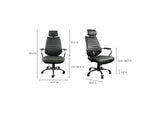 PK-1081-02 Executive Office Chair Black