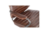 PK-1081-20 Executive Office Chair Dark Brown Leather