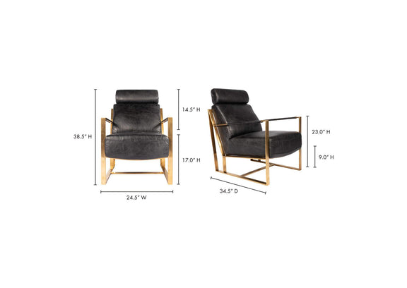 PK-1083-02 Paradiso Chair Black