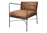 PK-1089-14 Dagwood Leather Armchair Open Road Brown
