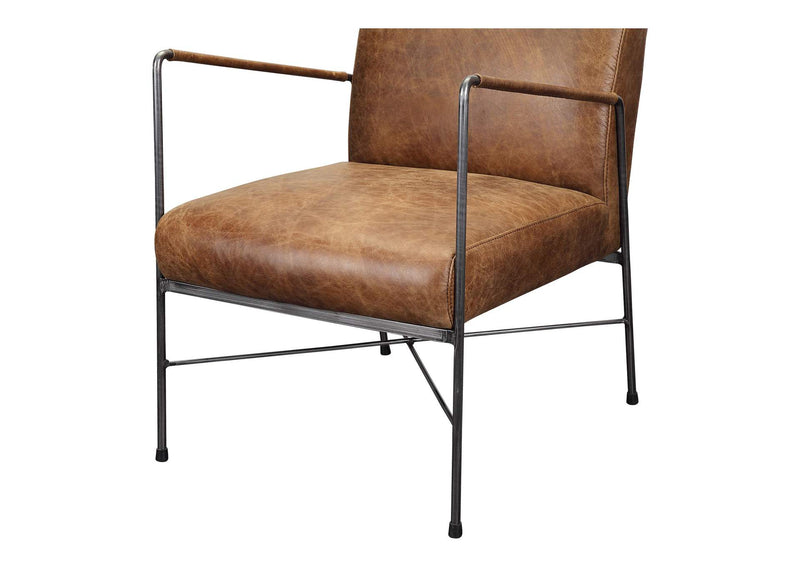 PK-1089-14 Dagwood Leather Armchair Open Road Brown