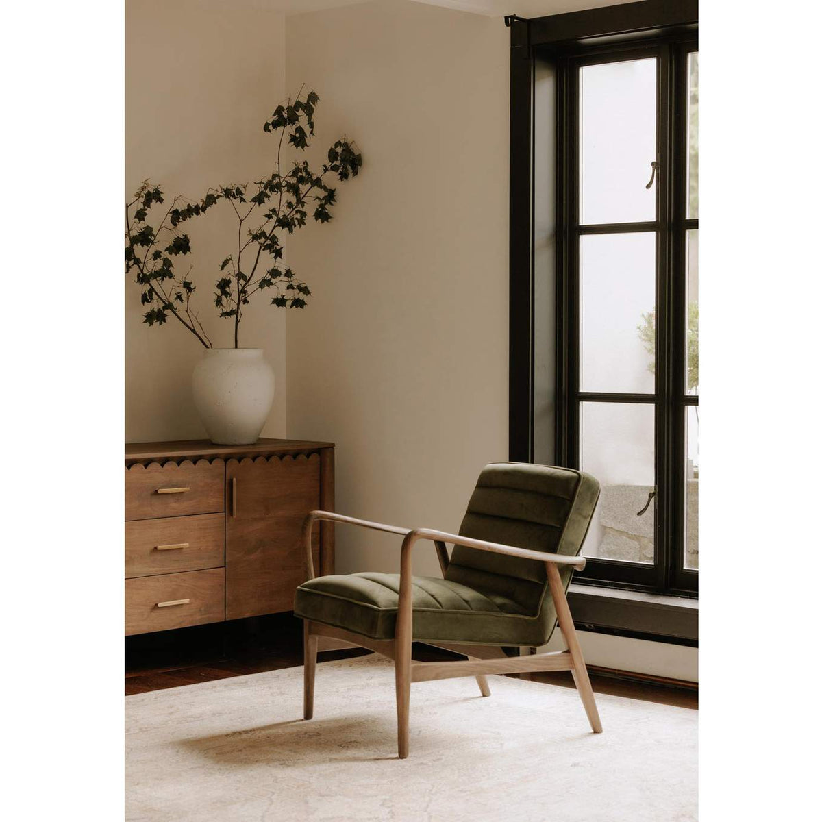 PK-1098-27 Anderson Armchair Dark Ivy