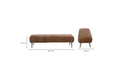 PK-1105-14 Endora Bench Open Road Brown