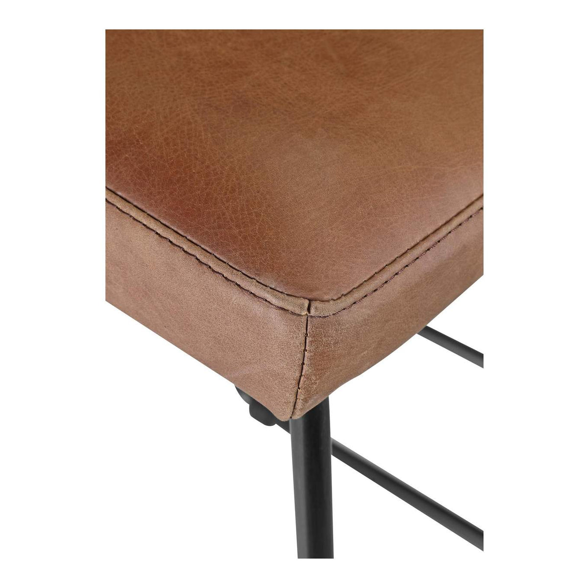 PK-1106-14 Starlet Counter Stool Open Road Brown Leather - Set Of Two