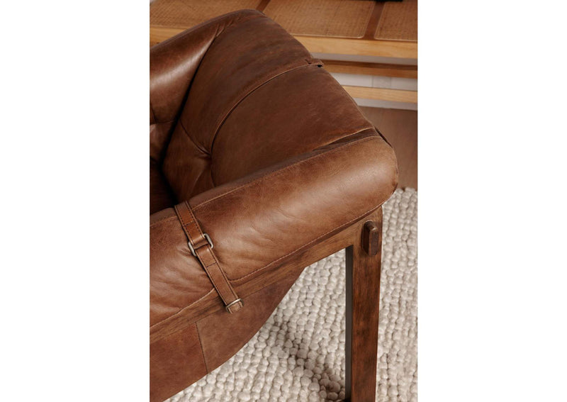 PK-1112-14 Bellos Accent Chair Open Road Brown