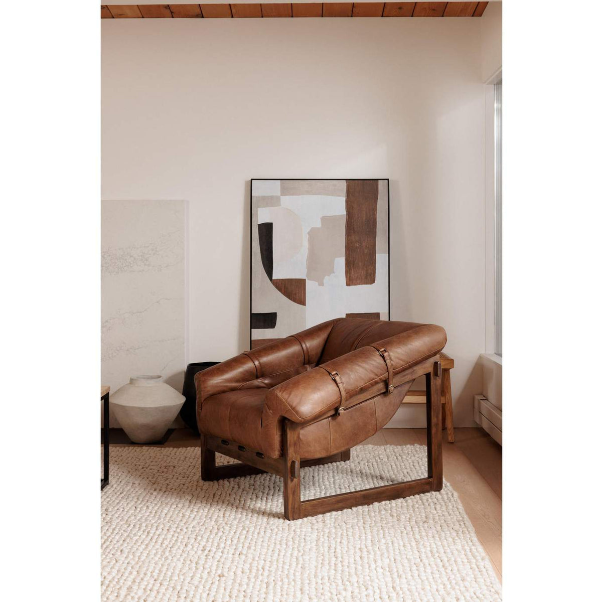 PK-1112-14 Bellos Accent Chair Open Road Brown