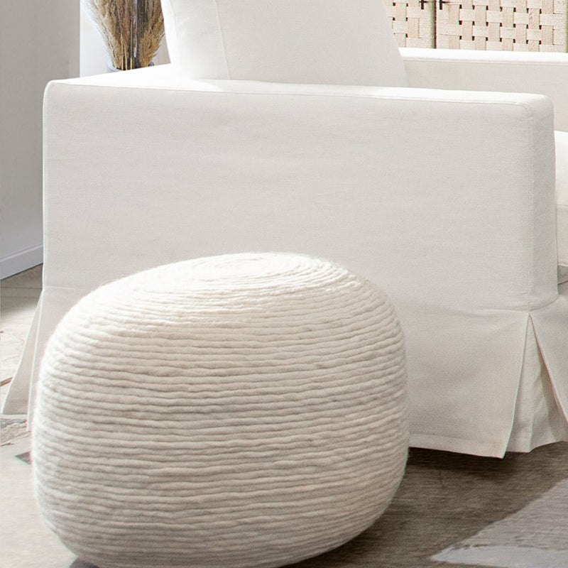 Round Pouf
