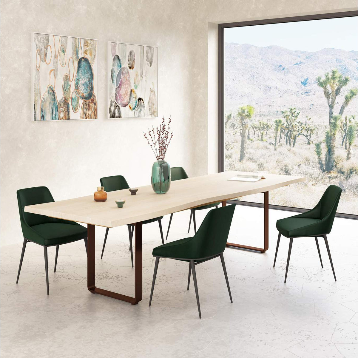 PP-1014-18-0 Wilks Dining Table White