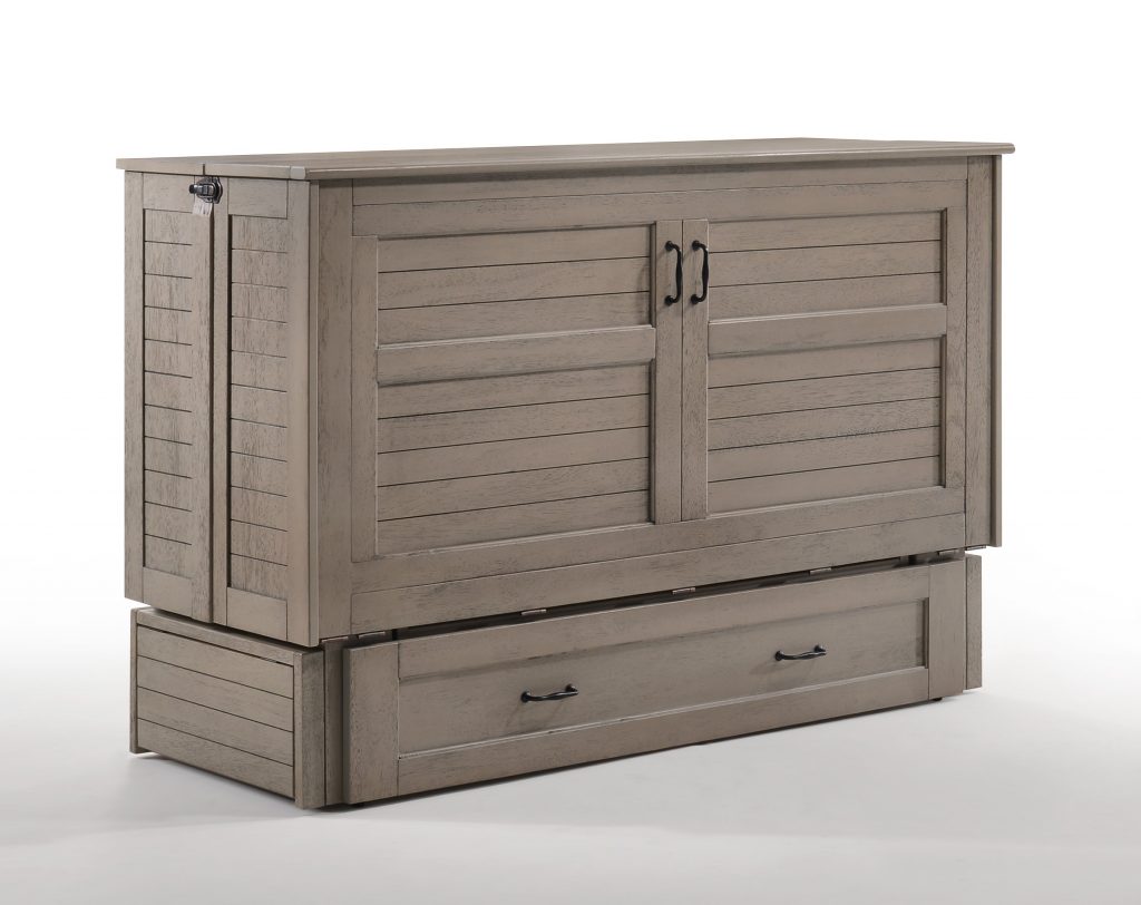 Poppy Murphy Cabinet Bed Brushed Driftwood finish