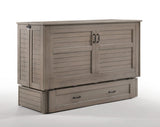 Poppy Murphy Cabinet Bed Brushed Driftwood finish