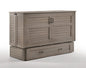 Poppy Murphy Cabinet Bed Brushed Driftwood finish