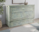 Poppy Murphy Cabinet Bed Seafoam finish