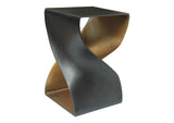 QK-1008-02 Twist Accent Table Black