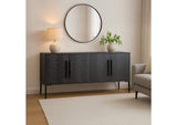 QM-1003-02 Fishbone Sideboard Black