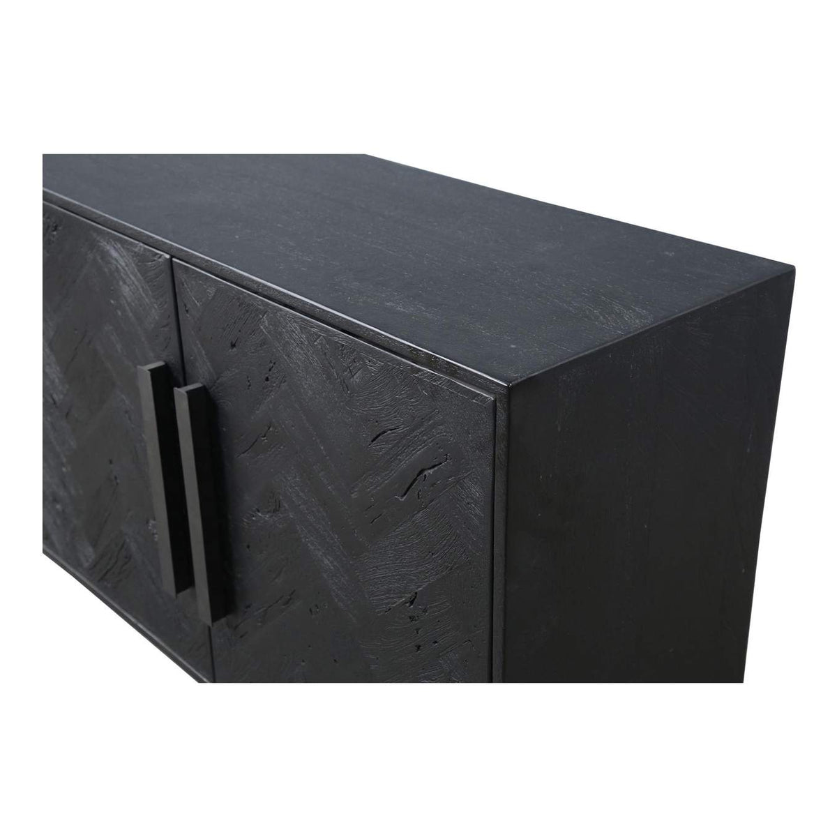 QM-1003-02 Fishbone Sideboard Black