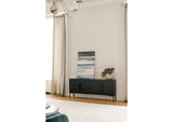 QM-1003-02 Fishbone Sideboard Black
