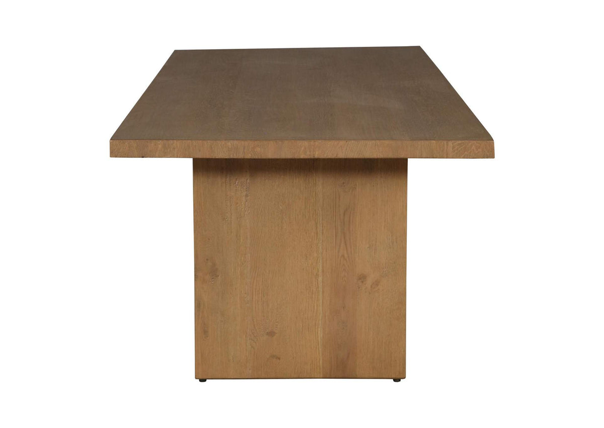 QM-1004-29-0 Koshi Dining Table Sandblasted Amber Oak