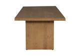 QM-1004-29-0 Koshi Dining Table Sandblasted Amber Oak