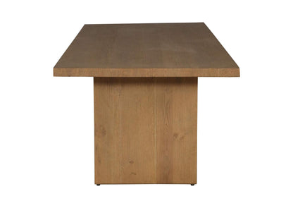 QM-1004-29-0 Koshi Dining Table Sandblasted Amber Oak