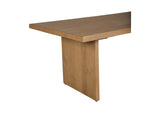 QM-1004-29-0 Koshi Dining Table Sandblasted Amber Oak