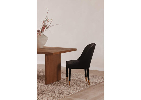 QM-1004-29-0 Koshi Dining Table Sandblasted Amber Oak