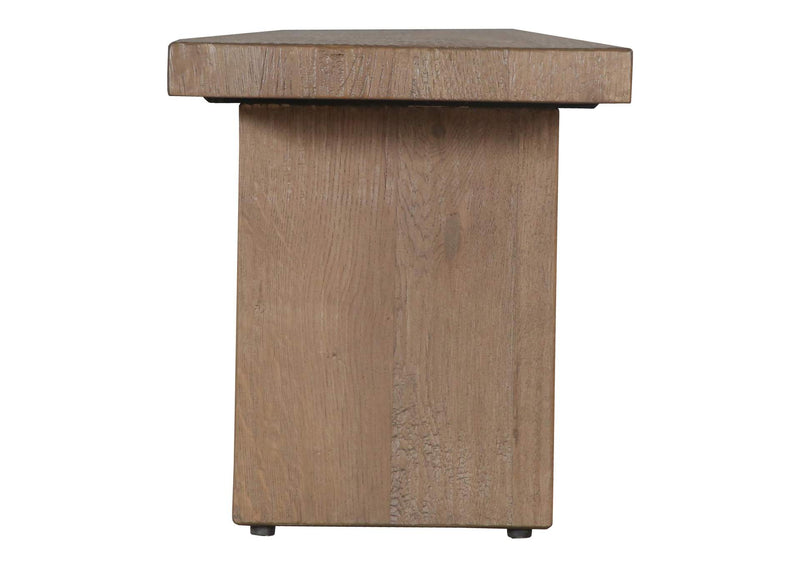 QM-1005-29-0 Koshi Bench Sandblasted Amber Oak