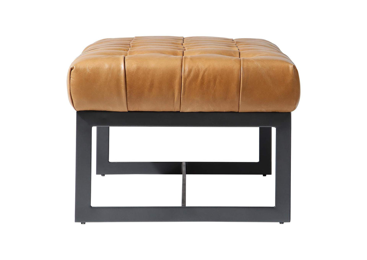 QN-1002-40 Wyatt Leather Bench Tan
