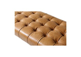 QN-1002-40 Wyatt Leather Bench Tan
