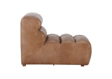 QN-1009-40 Ramsay Leather Slipper Chair Tan