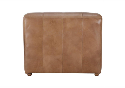 QN-1010-40 Ramsay Leather Chaise Tan