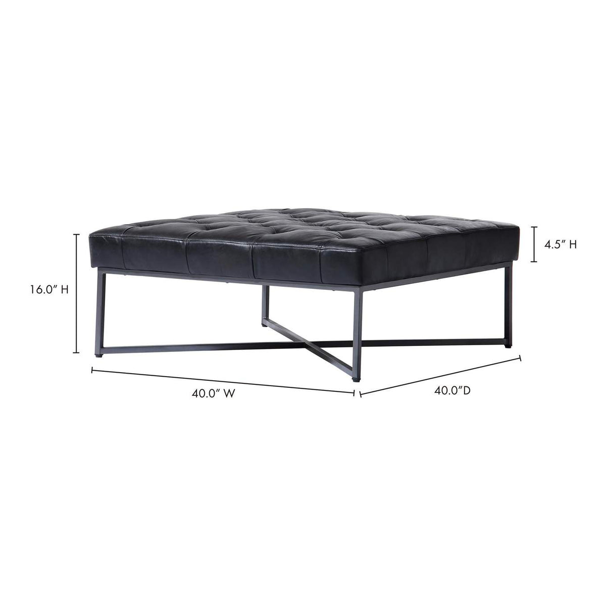 QN-1029-02 Thad Ottoman Black