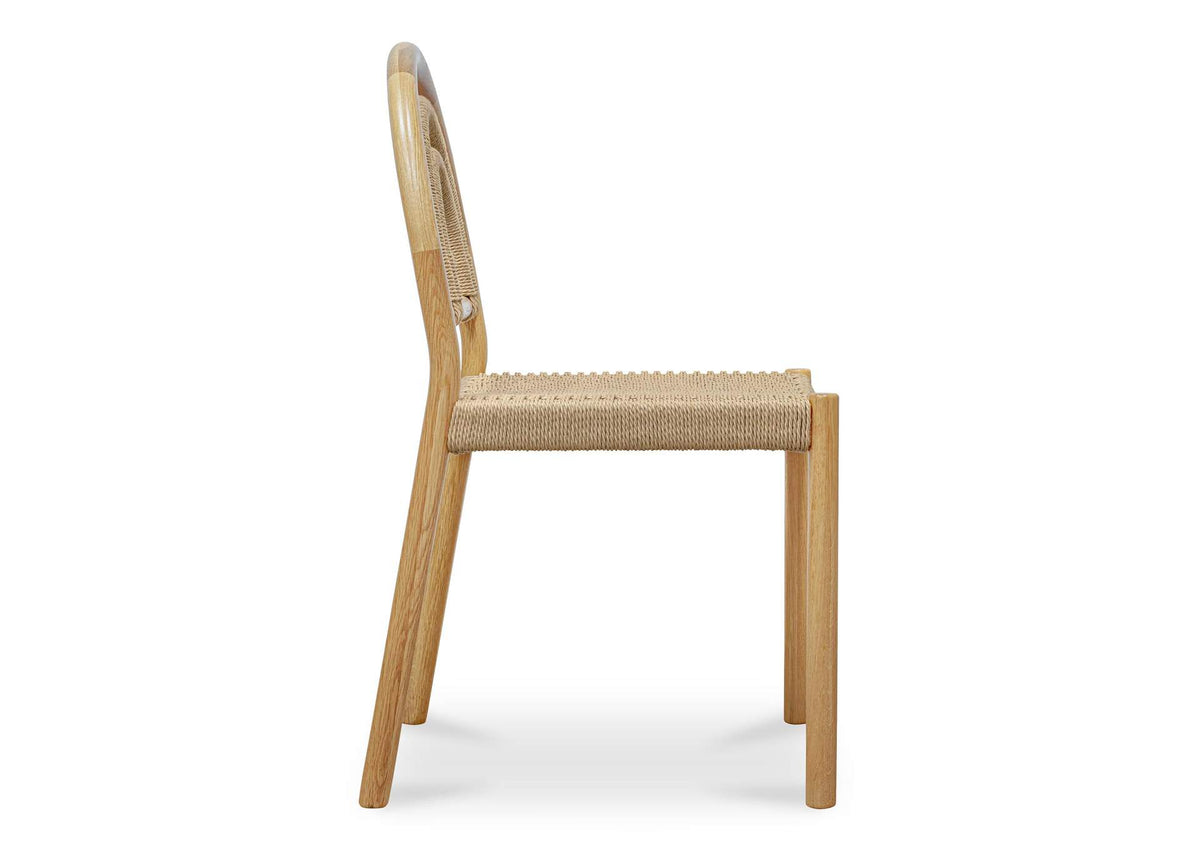 QO-1001-24 Avery Dining Chair Natural – Set Of Two