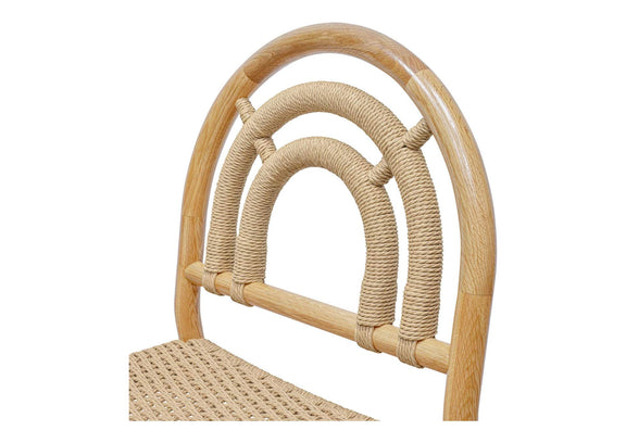 QO-1001-24 Avery Dining Chair Natural – Set Of Two