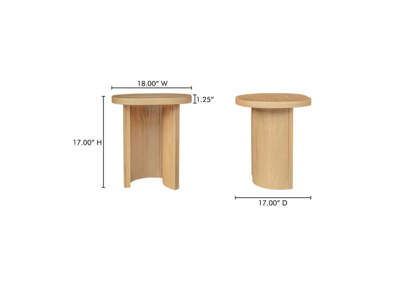 QO-1010-24-0 Louise Accent Table Natural
