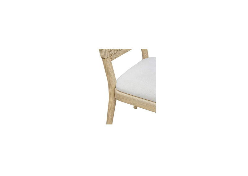 QO-1025-24 Claire Dining Chair Natural - Set of Two
