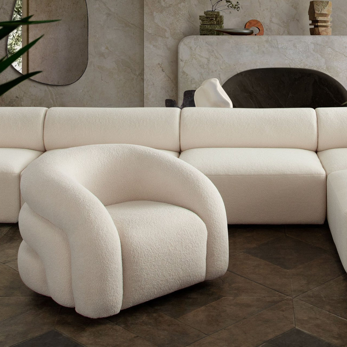 Quantum Swivel Accent Chair