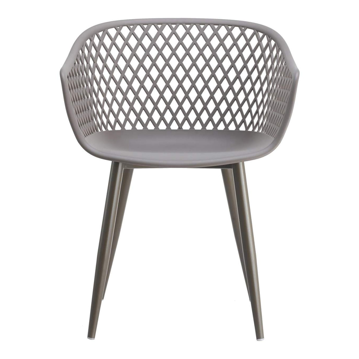 QX-1001-15 Piazza Outdoor Chair Grey - Set Of Two
