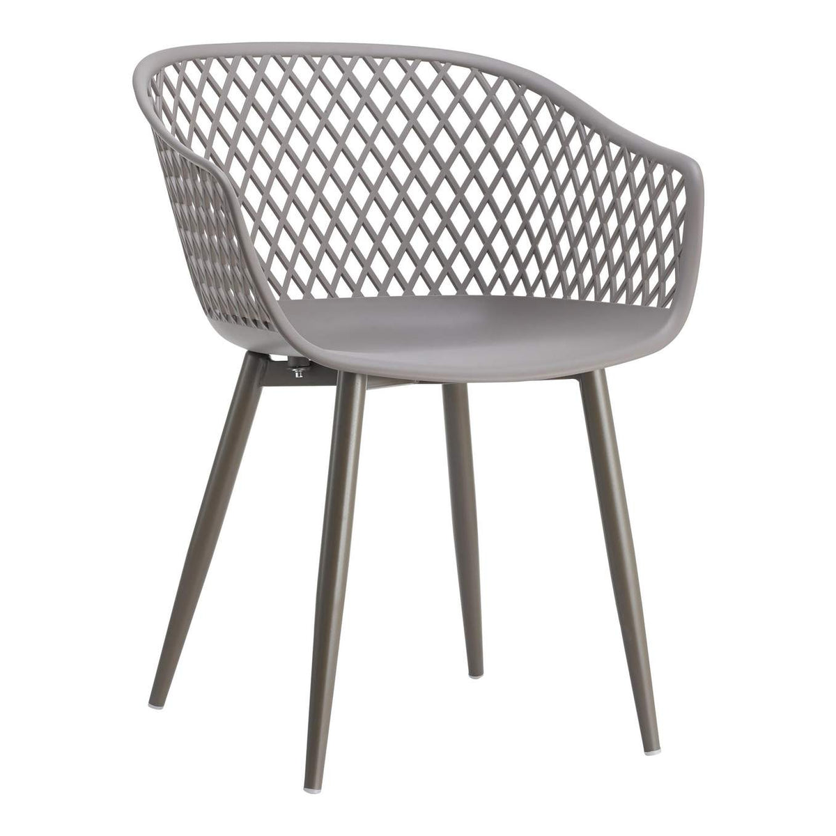 QX-1001-15 Piazza Outdoor Chair Grey - Set Of Two