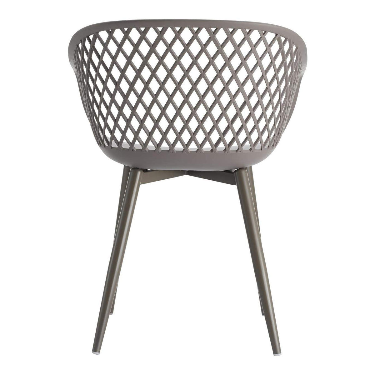 QX-1001-15 Piazza Outdoor Chair Grey - Set Of Two