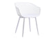 QX-1001-18 Piazza Outdoor Chair White - Set Of Two