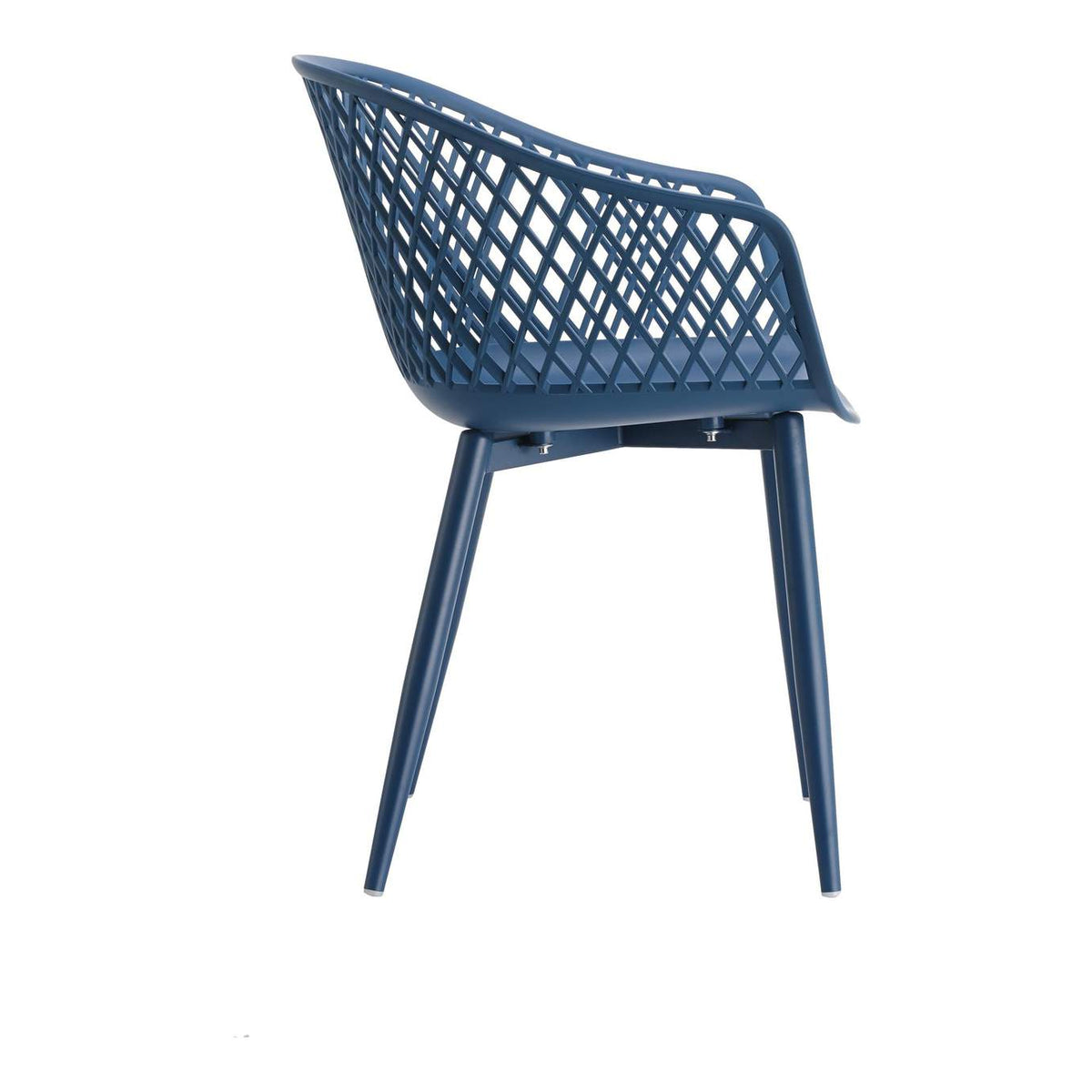 QX-1001-26 Piazza Outdoor Chair Blue - Set Of Two