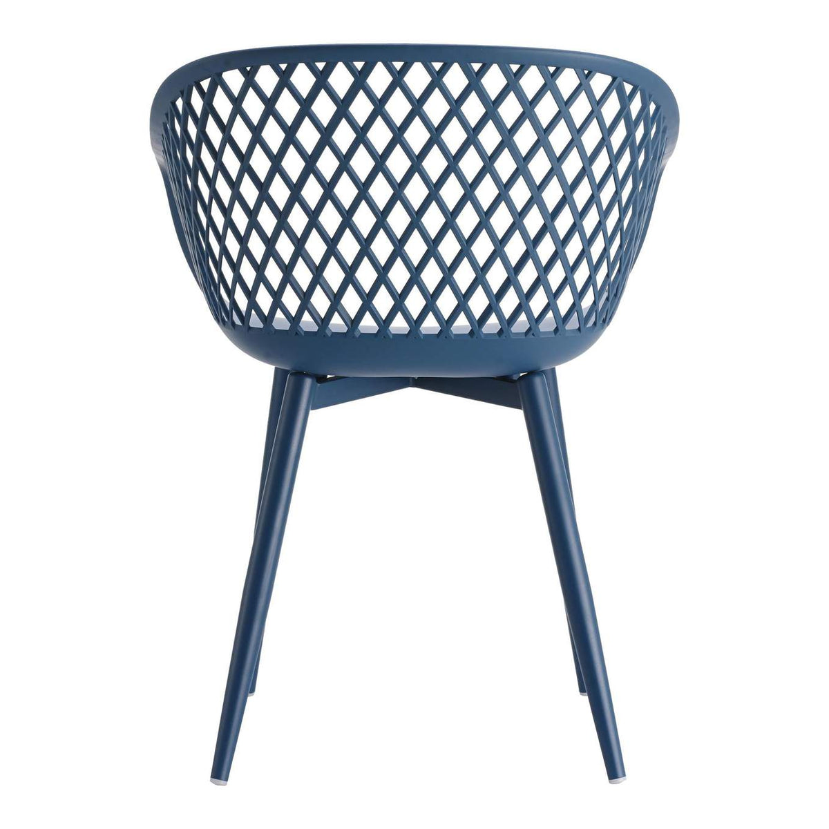 QX-1001-26 Piazza Outdoor Chair Blue - Set Of Two